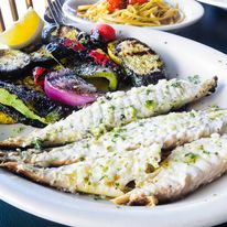 Fried Fish On Plate